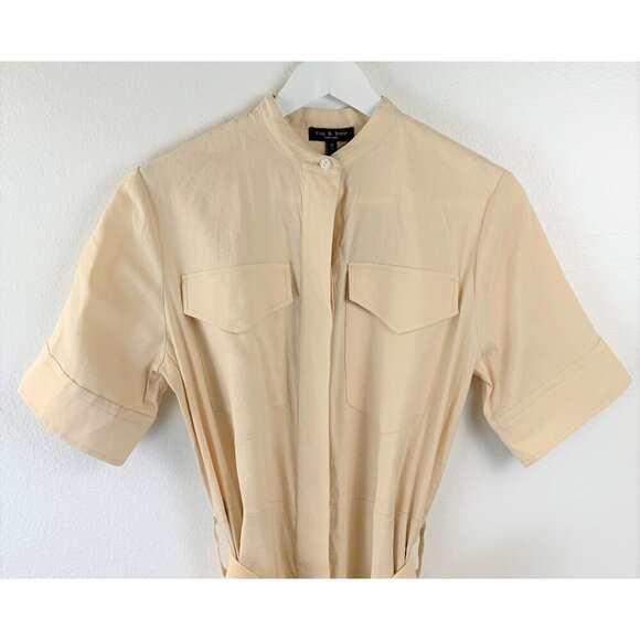 NWT Rag&Bone Selma Tie Waist Midi Dress Size XS - Picture 5 of 13